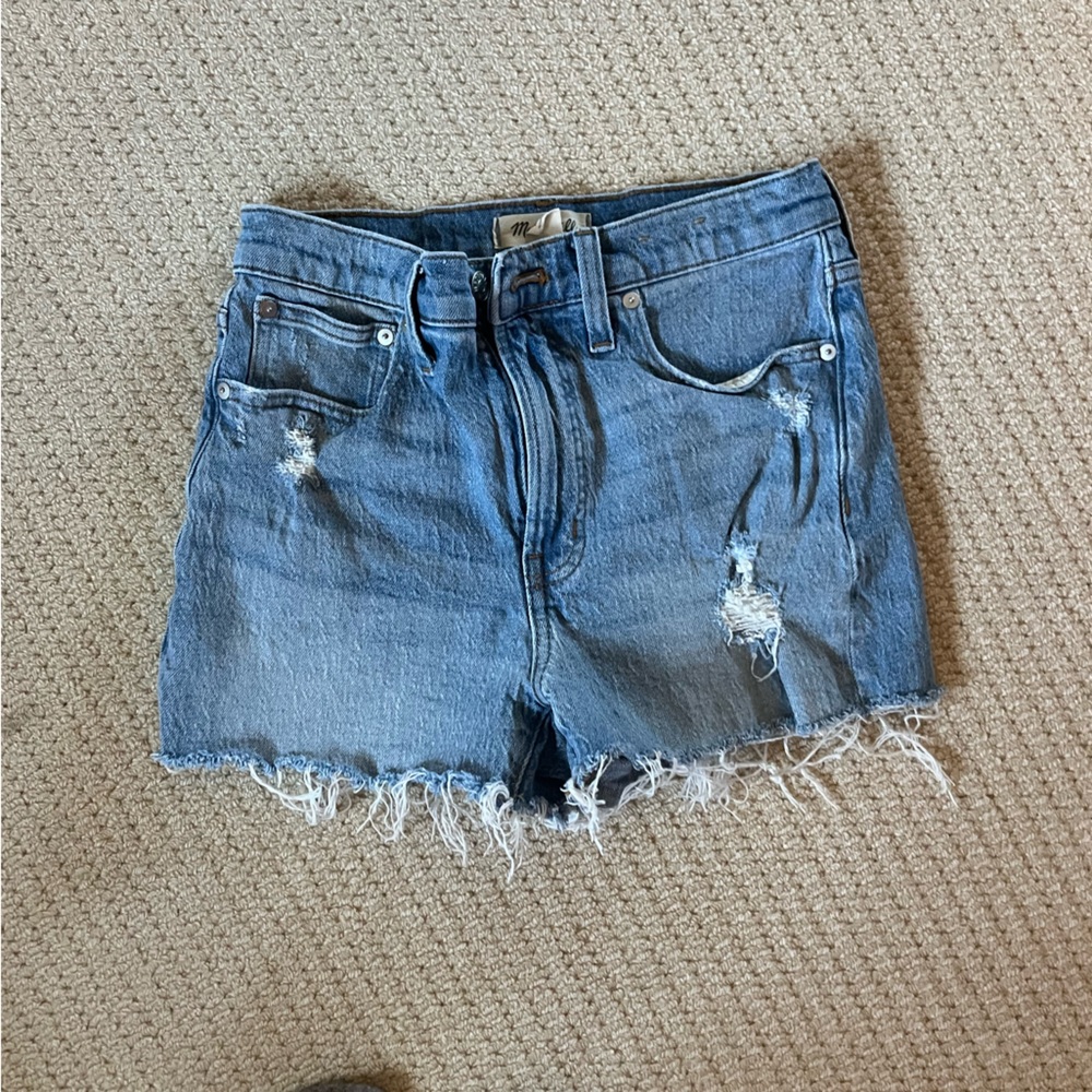 Madewell the perfect jean short size 27